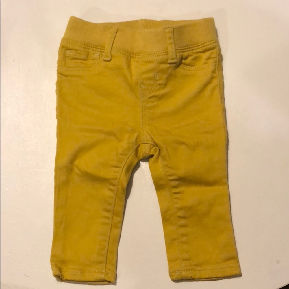 1969 Baby gap yellow jeggings
